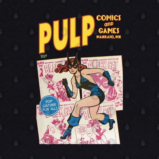 Pulp Black Cat Collage by PULP Comics and Games